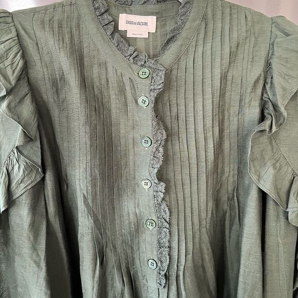 NWT ZADIG & VOLTAIRE TIMMY TOP, - Picture 12 of 13